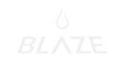 blaze-logo-white blaze grills logo