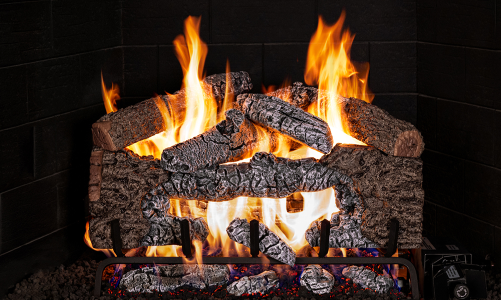 charredcinder Real Fyre Cinder Oak Logs