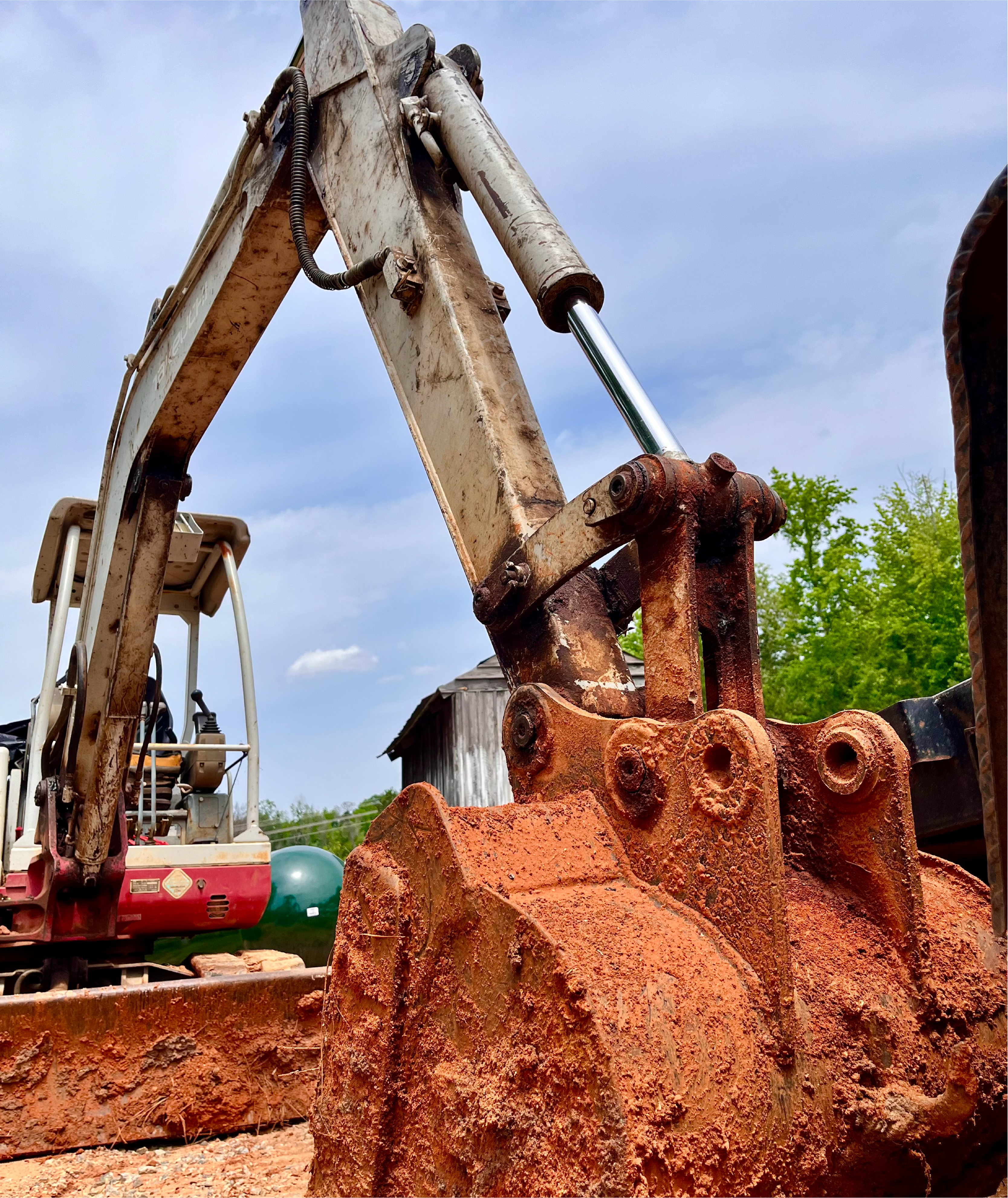 installation1 excavator at Valley Propane