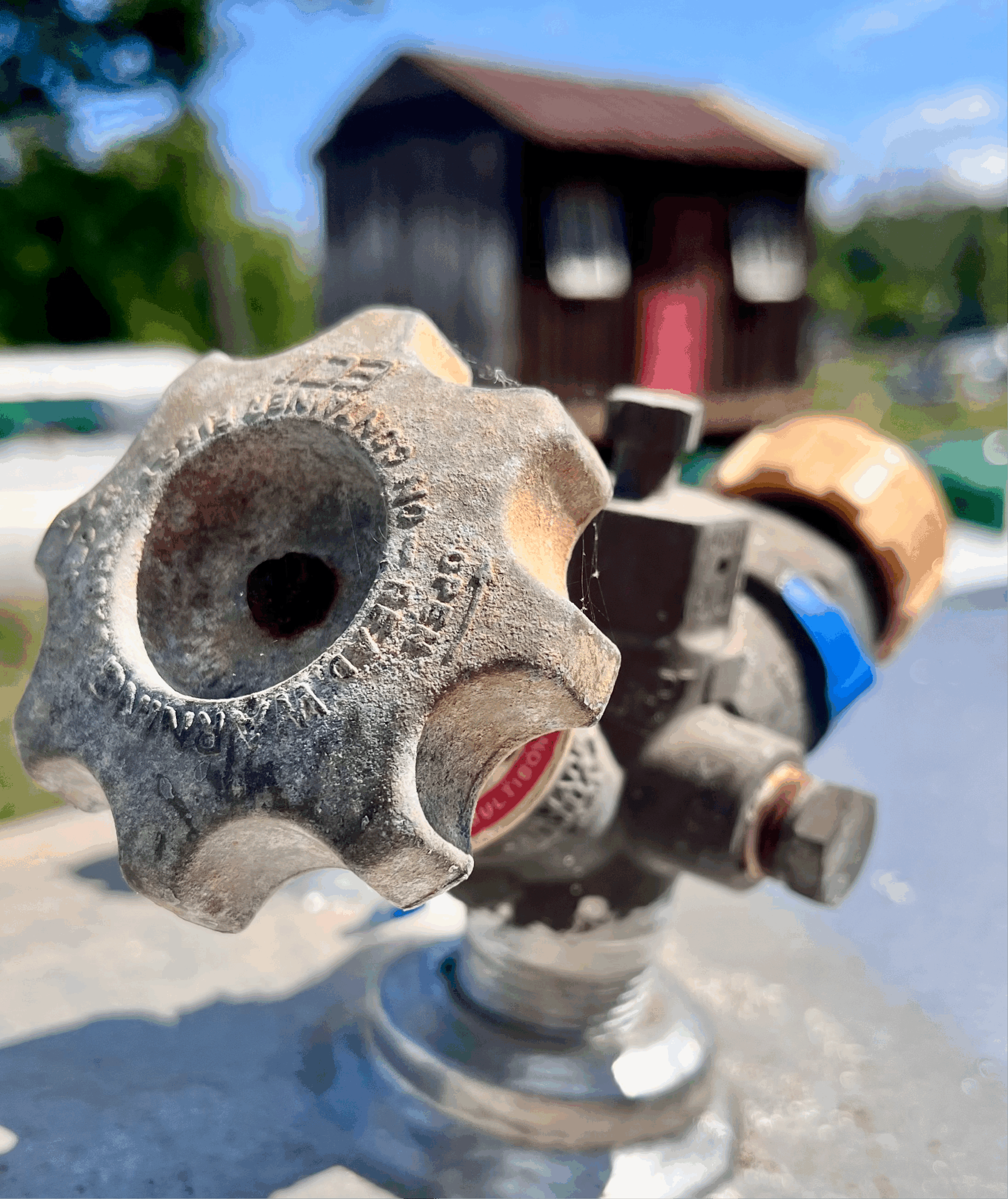 propanedelivery3 Service valve on propane tank